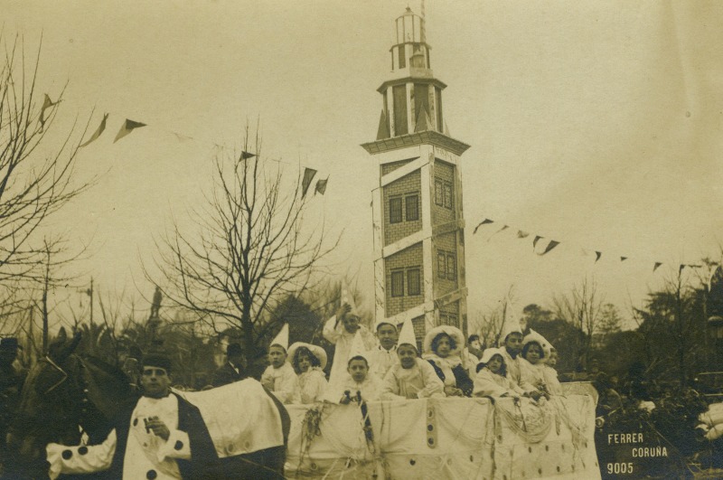 O Entroido coruñés de 1916 e o bando que substituíu a sátira polas carrozas