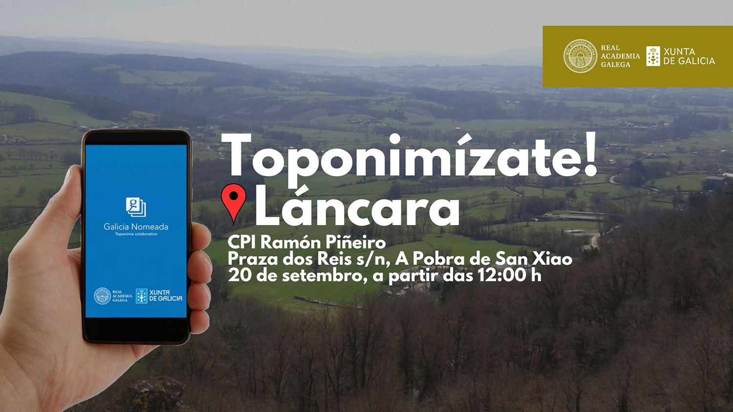 O CPI Ramón Piñeiro de Láncara, primeiro centro en recibir a campaña Toponimízate en 2024