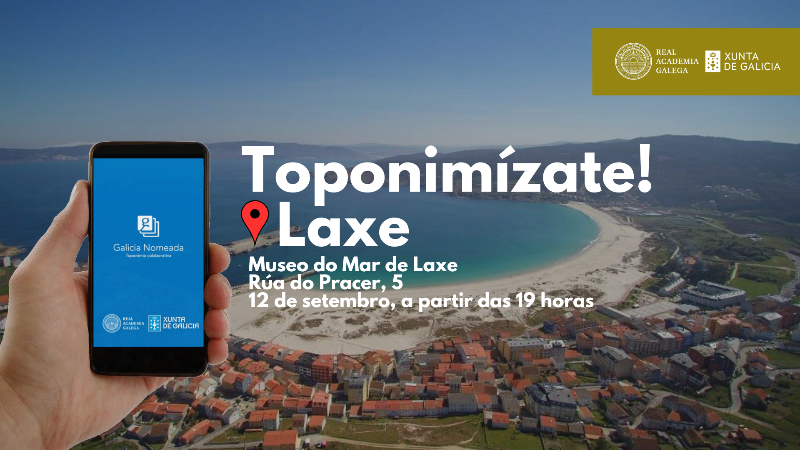 ‘Toponimízate’ explicaralle á veciñanza de Laxe como participar na recolla dos nomes propios da terra