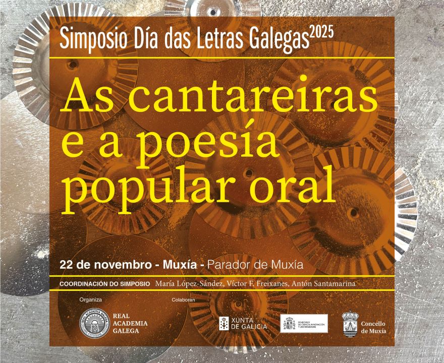Muxía acolle o 22 de novembro o Simposio das Letras Galegas das cantareiras