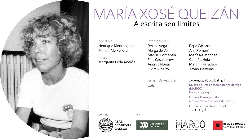 O Día da Poesía celebra a escrita sen límites de María Xosé Queizán