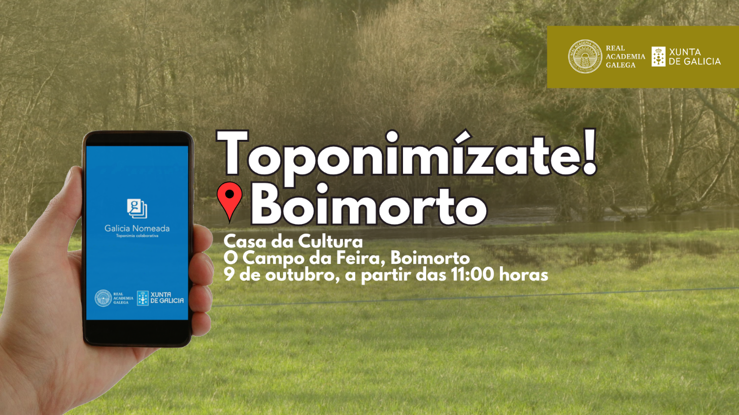 Toponimízate xuntará este venres varias xeracións de Boimorto cos nomes da terra