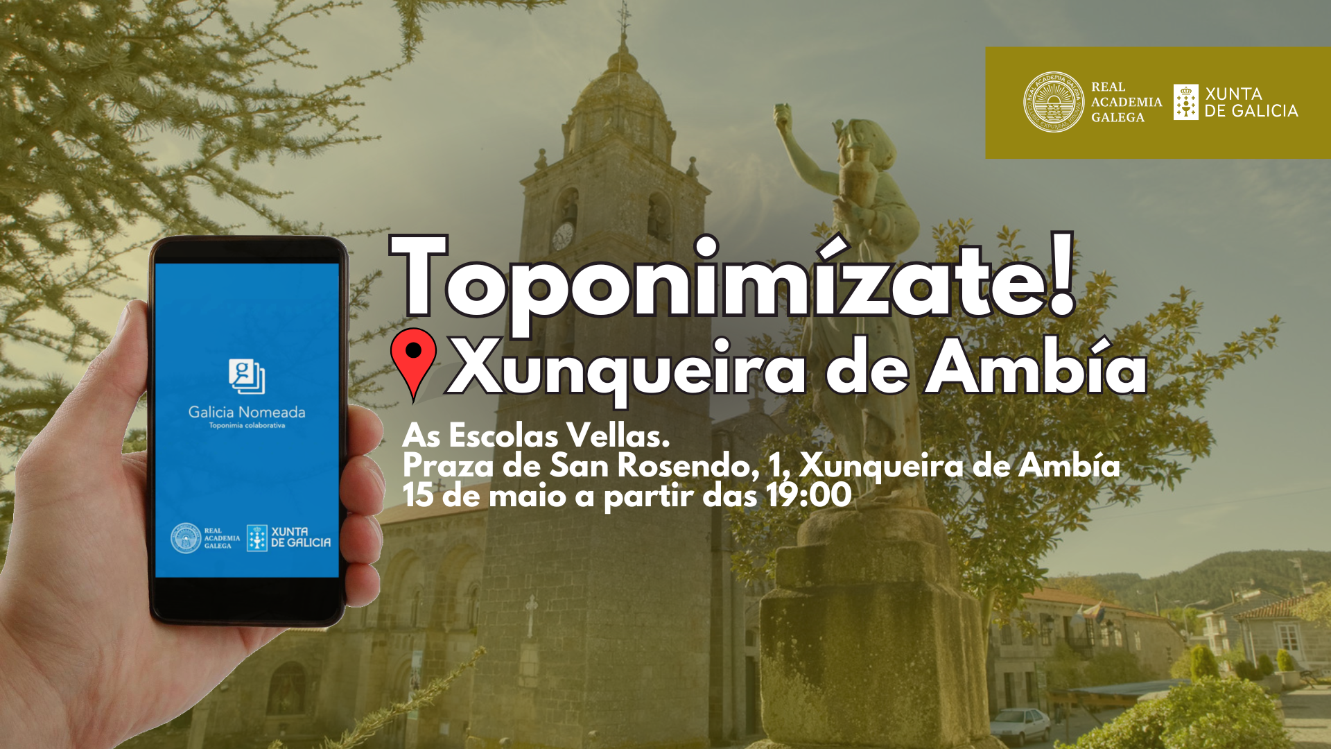 Toponimízate busca este venres en Xunqueira de Ambía colaboradores de Galicia Nomeada
