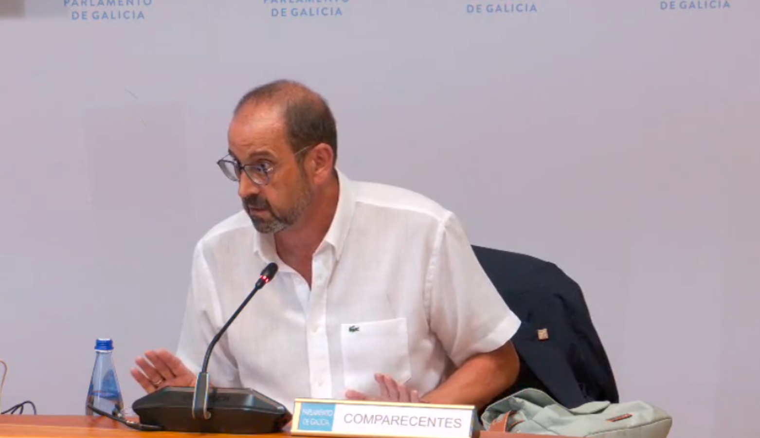 O presidente da RAG comparece na comisión do Parlamento sobre a letra do himno de Galicia