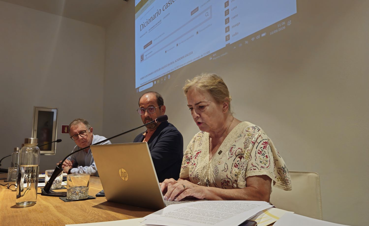A Real Academia Galega presenta o Dicionario castelán-galego en liña