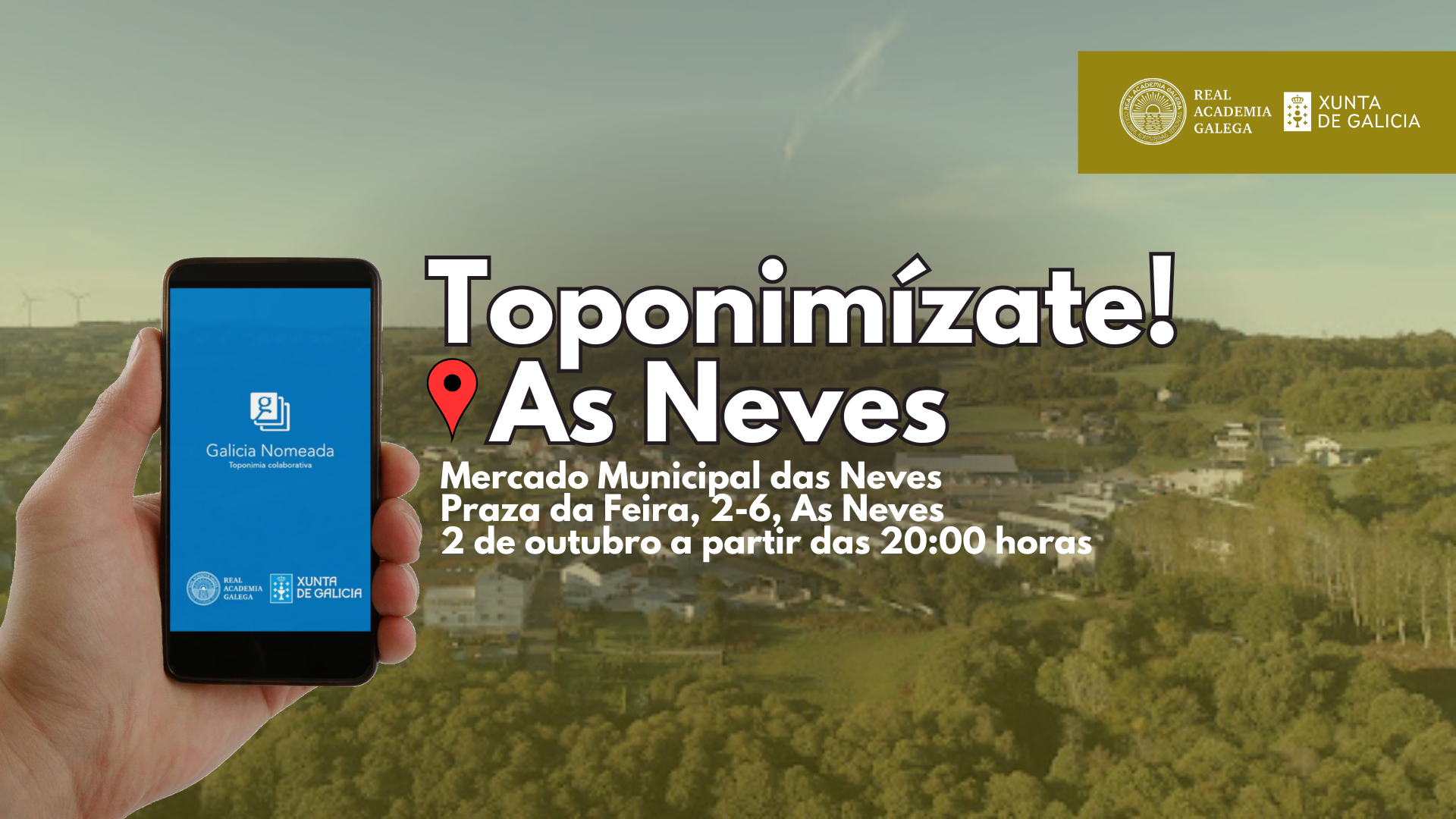 Toponimízate amosa este venres nas Neves como participar na recolla dos nomes da terra