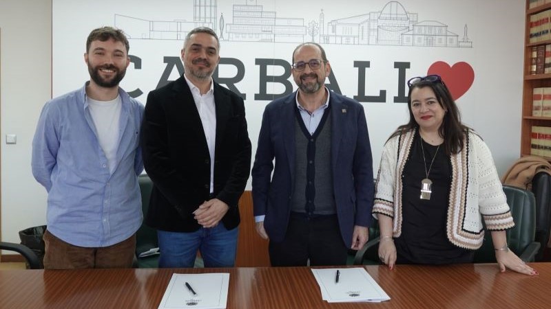 A RAG e Carballo colaborarán na realización do mapa sociolingüístico escolar municipal