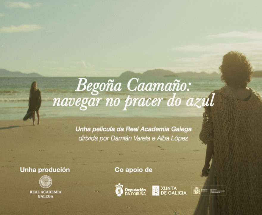 ESTREA | 'Begoña Caamaño: navegar no pracer do azul', o documental das Letras Galegas 2026
