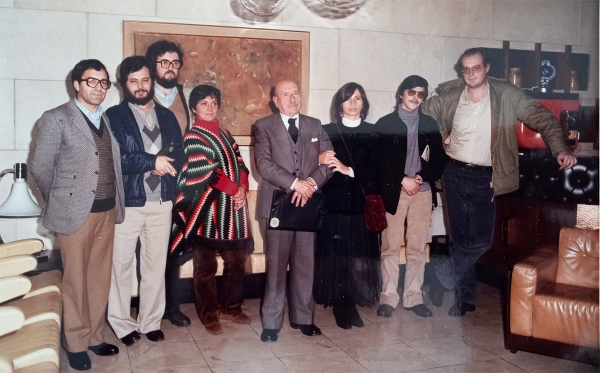 Homenaxe a Ricardo Carvalho Calero da A.C. Medulio (Ferrol, 1981)