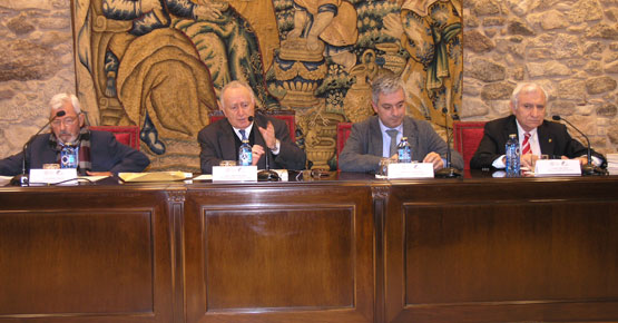 Luís Cochón, Alonso Montero, Valentín García e Carlos Valle.