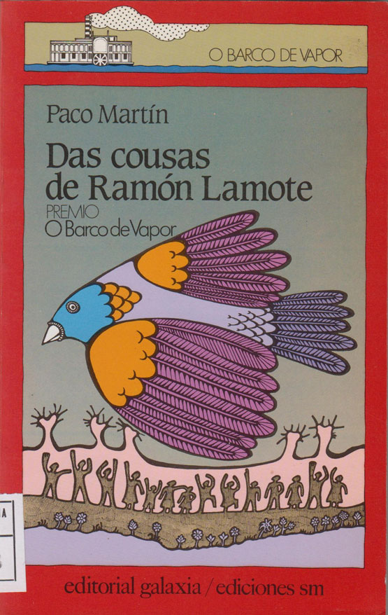 Capa do libro Das cousas de Ramón Lamote.