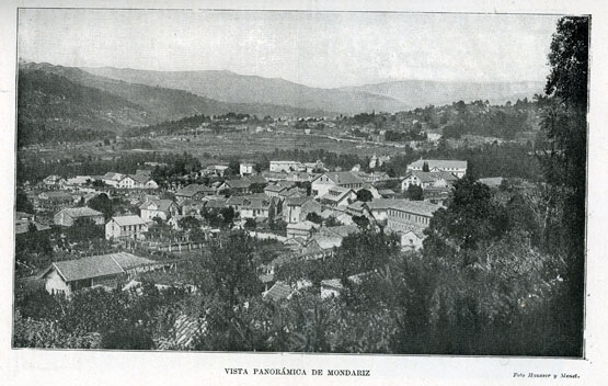 Vistas de Mondariz cara a 1920
