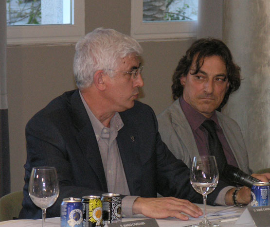Xosé Carballido e Fernando Alcalde
