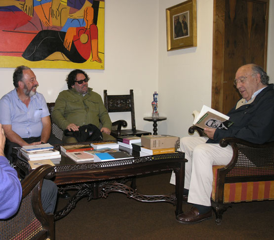 Francisco Pita, Gonzalo Contreras e Xosé Ramón Barreiro