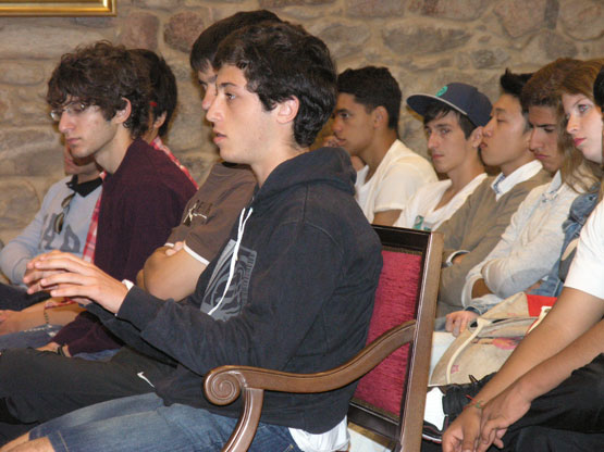 Alumnos do Instituto Santiago Apóstol