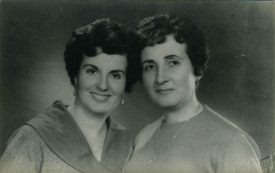 As irmás Pura e Dora Vázquez