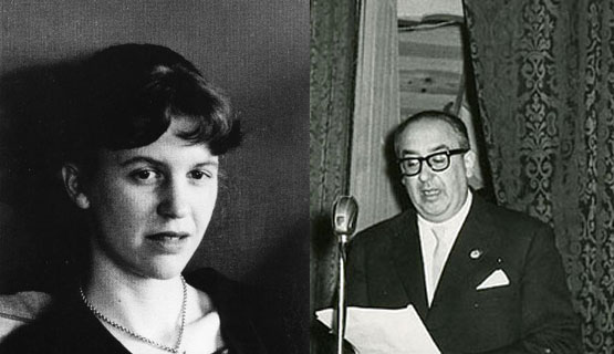 Sylvia Plath e Álvaro Cunqueiro