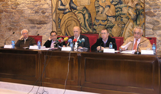 Euloxio Ruibal, Axeitos Agrelo, Méndez Ferrín, Manuel González e Fernández Rei