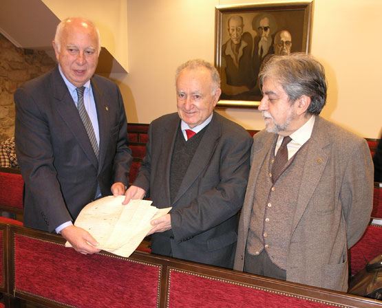 Casares Long, Alonso Montero e González Herrán
