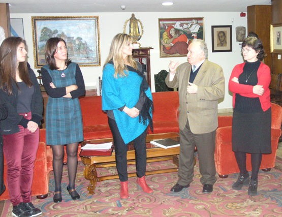 Olivia Rodríguez, Ana Mejuto, Alonso Montero e Margarita Ledo