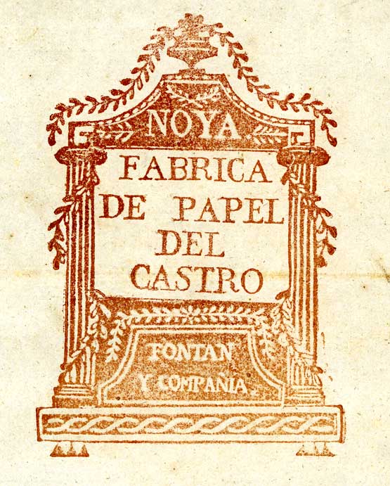 Imaxe do logo da fábrica de papel de Fontán