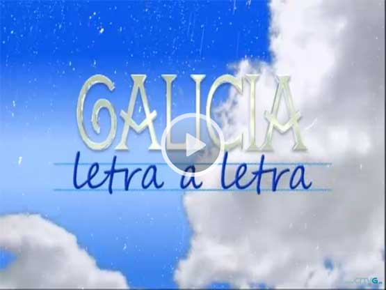 Imaxe da portada do programa Galicia letra a letra.